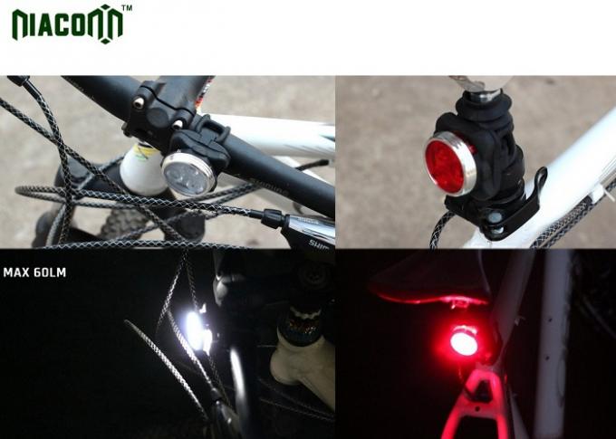 Перезаряжаемые наборы света велосипеда с батареей 650мах