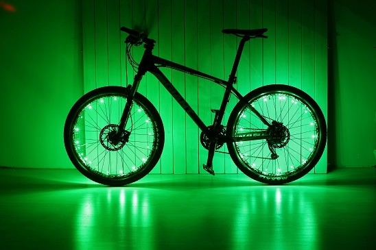 Велосипед СИД батареи AAA поговорил светлое 32pcs алюминиевое 3D