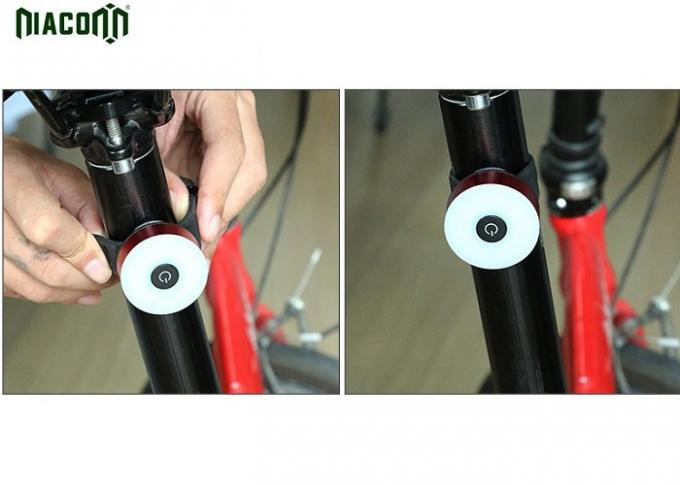 перезаряжаемые свет 50м*40мм*45мм кабеля велосипеда УСБ 650мах с функцией 7 режимов